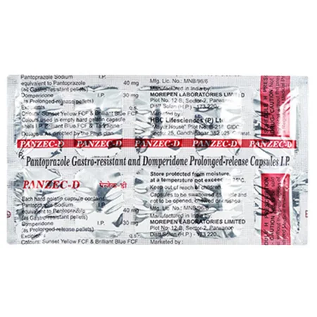 Panzec-D Capsule 10's