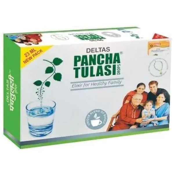 Pancha Tulasi Drops, 23 ml, Pack of 1