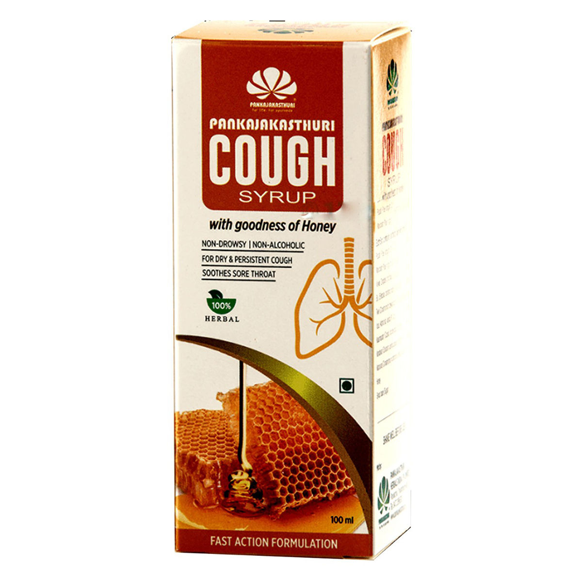 Buy Pankajakasthuri Cough Honey Syrup, 100 ml Online
