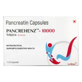 Pancrehenz-10000 Capsule 10's, Pack of 10 CAPSULES