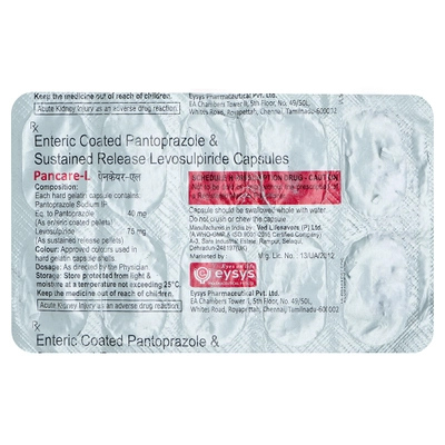 Pancare-L Capsule 10's, Pack of 10 CAPSULES