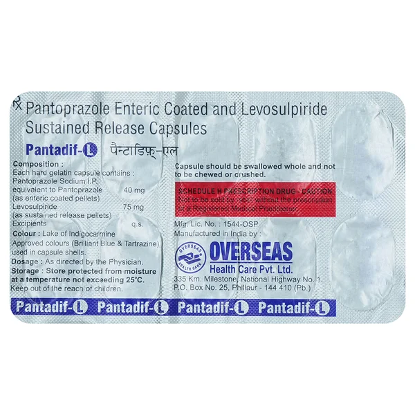 Pantadif-L Capsule 10's