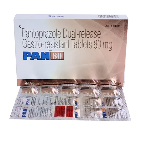 Pan 80 Tablet 15's