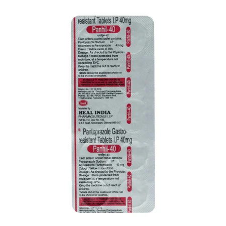 Panhil-40 Tablet 10's