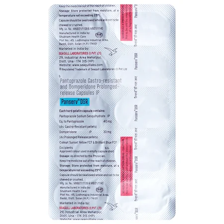 Panserv DSR Capsule 10's