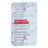 Pansec 80 Tablet 15's, Pack of 15 TabletS