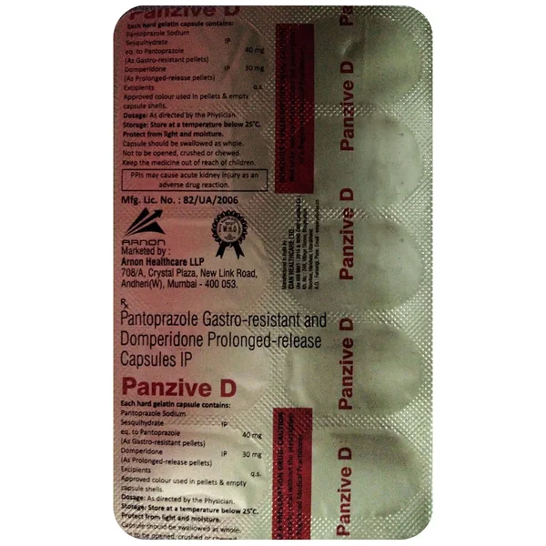 Panzive D Capsule 10's