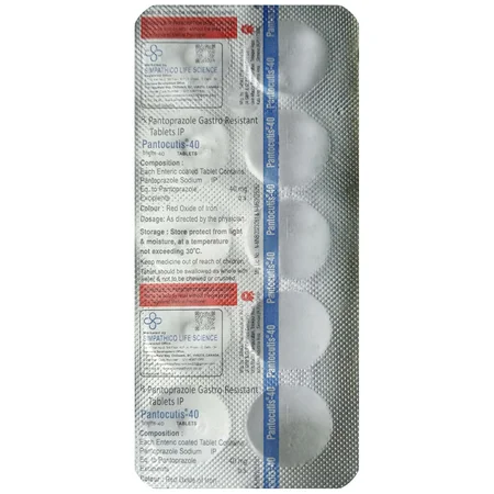 Pantocutis-40 Tablet 10's