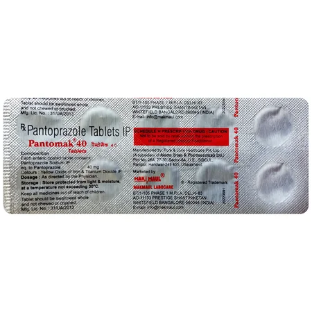 Pantomak 40 Tablet 10's