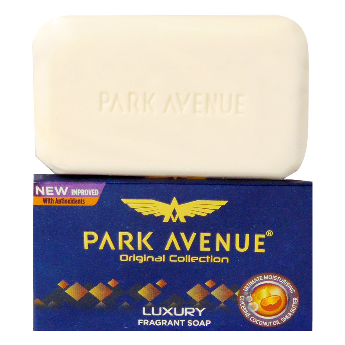 Park Avenue Luxury Fragrant Soap 125 gm | With Glyecrin, Coconut Oil & Shea Butter | Moisturises & Nourishes Skin | For Men, Pack of 1 Park Avenue Luxury Fragrant Soap 125 gm | With Glyecrin, Coconut Oil & Shea Butter | Moisturises & Nourishes Skin | For Men, Pack of 1