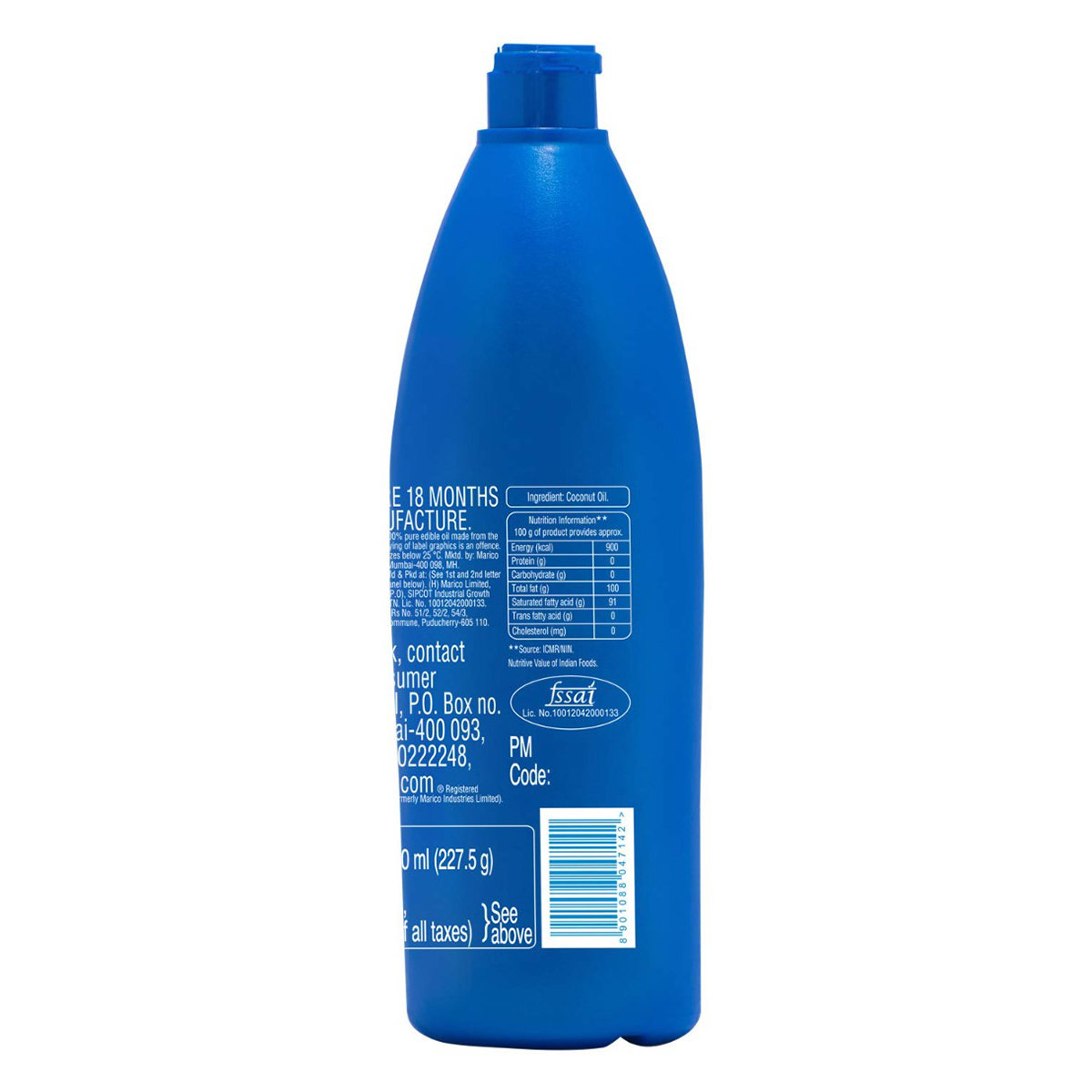 Parachute Pure Coconut Hair Oil, 250 ml, Pack of 1 Parachute Pure Coconut Hair Oil, 250 ml, Pack of 1