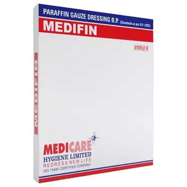 Medifin Paraffin Gauze 10 cmx10 cm, 10