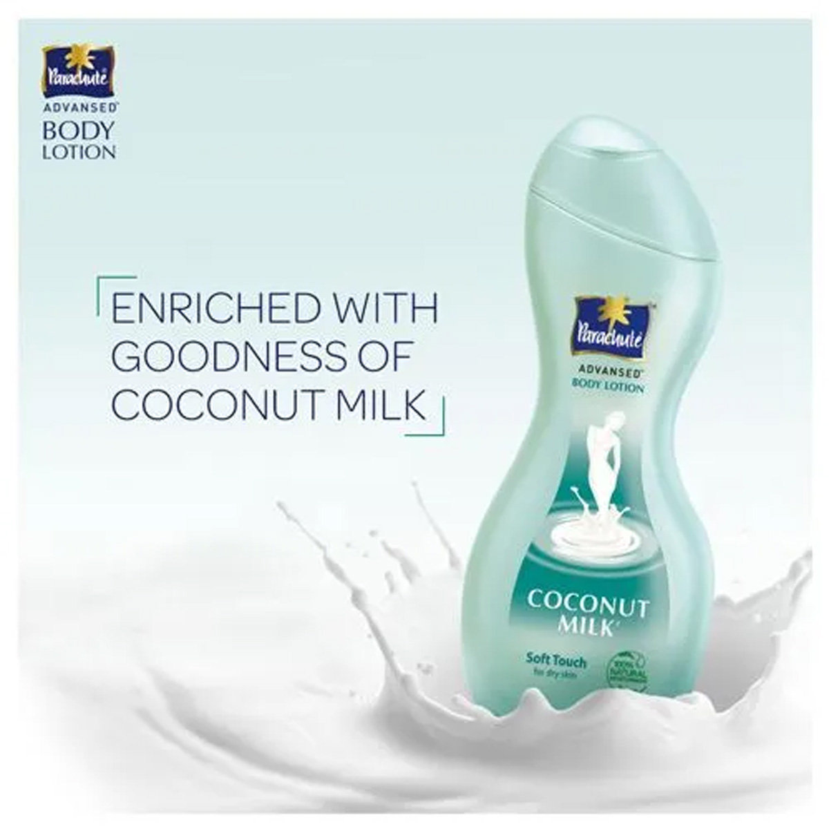 Parachute Advansed Soft Touch Body Lotion 100 ml | With Coconut Milk | Nourishes Skin | For Dry Skin, Pack of 1 Parachute Advansed Soft Touch Body Lotion 100 ml | With Coconut Milk | Nourishes Skin | For Dry Skin, Pack of 1