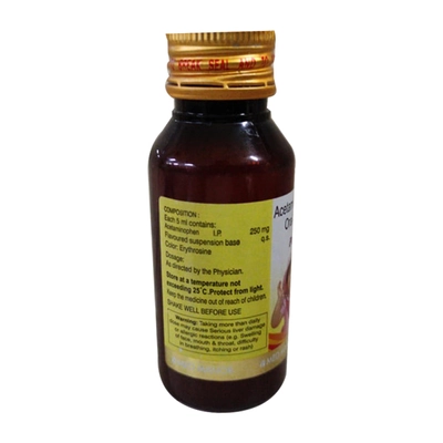 Parawel 250 mg Syrup 60 ml, Pack of 1 Syrup