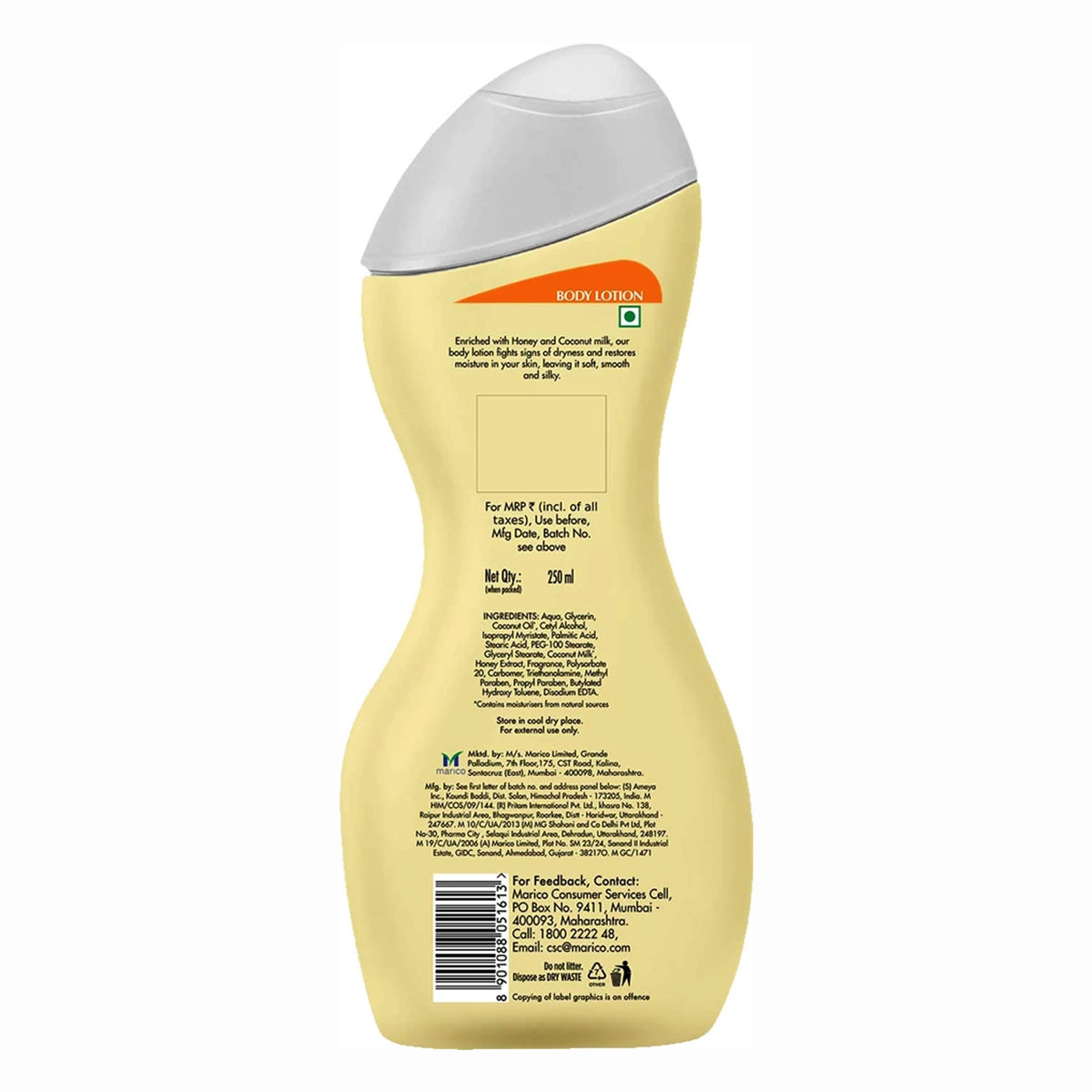 Parachute Advansed Soft Touch Body Lotion 250 ml | With Coconut Milk & Honey | Light Moisturization | Repairs Dryness | 100% Natural | For Dry Skin, Pack of 1 Parachute Advansed Soft Touch Body Lotion 250 ml | With Coconut Milk & Honey | Light Moisturization | Repairs Dryness | 100% Natural | For Dry Skin, Pack of 1