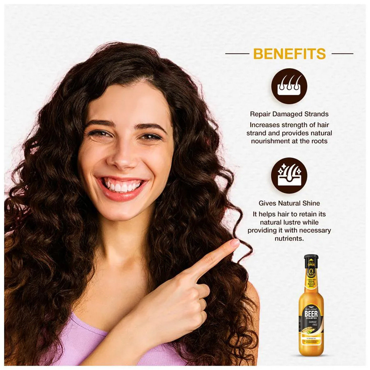 Park Avenue Beer Shampoo, 180 ml, Pack of 1 Park Avenue Beer Shampoo, 180 ml, Pack of 1