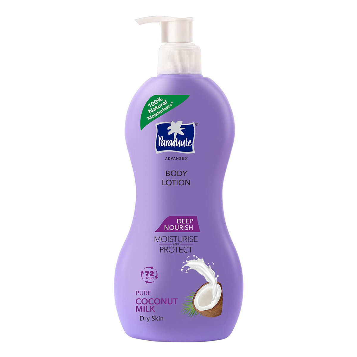 Parachute Advansed Deep Nourish Body Lotion 400 ml | Coconut Milk | Intense Moisturization | 100% Natural | For Dry Skin, Pack of 1 Parachute Advansed Deep Nourish Body Lotion 400 ml | Coconut Milk | Intense Moisturization | 100% Natural | For Dry Skin, Pack of 1