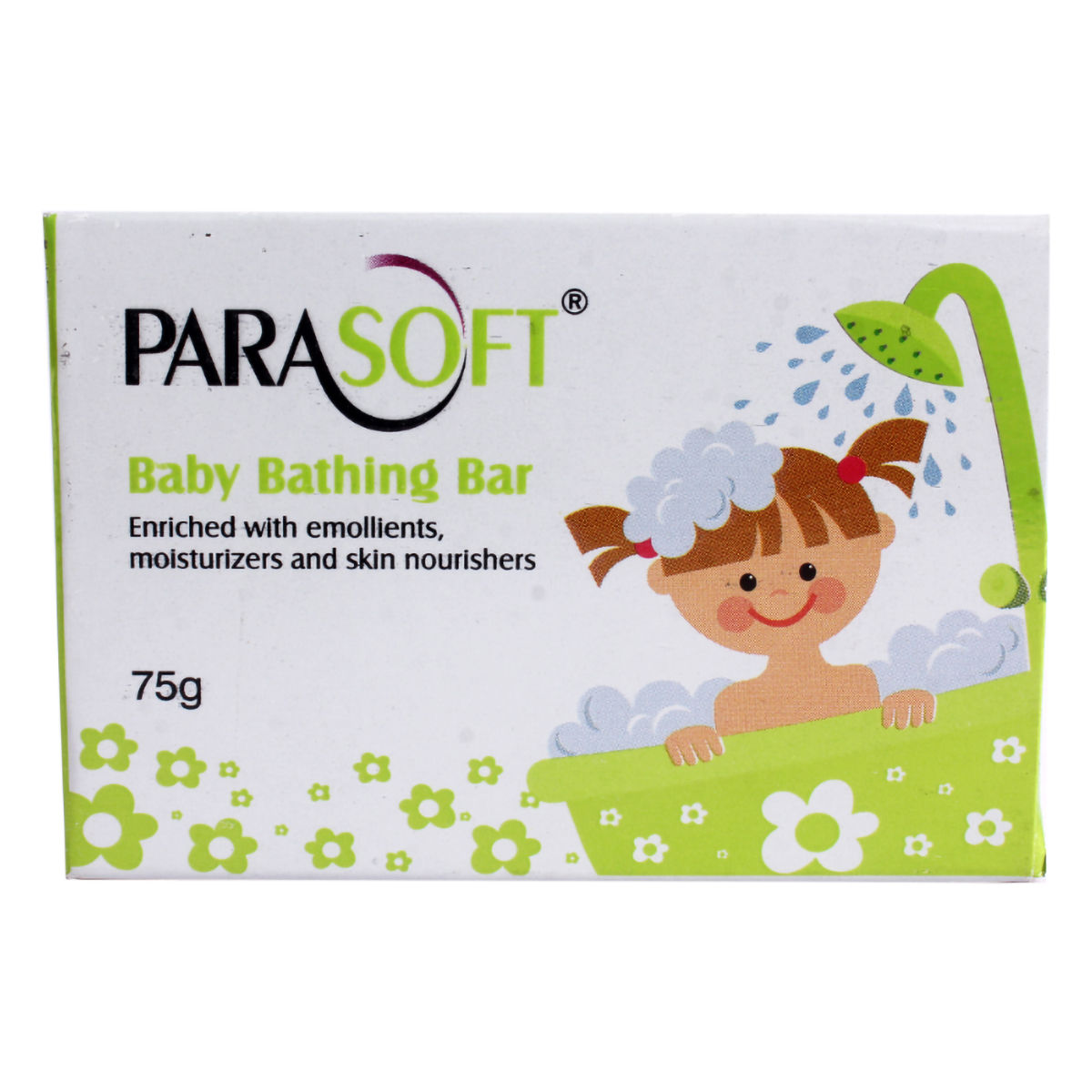 Buy Parasoft Baby Bathing Bar, 75 gm Online