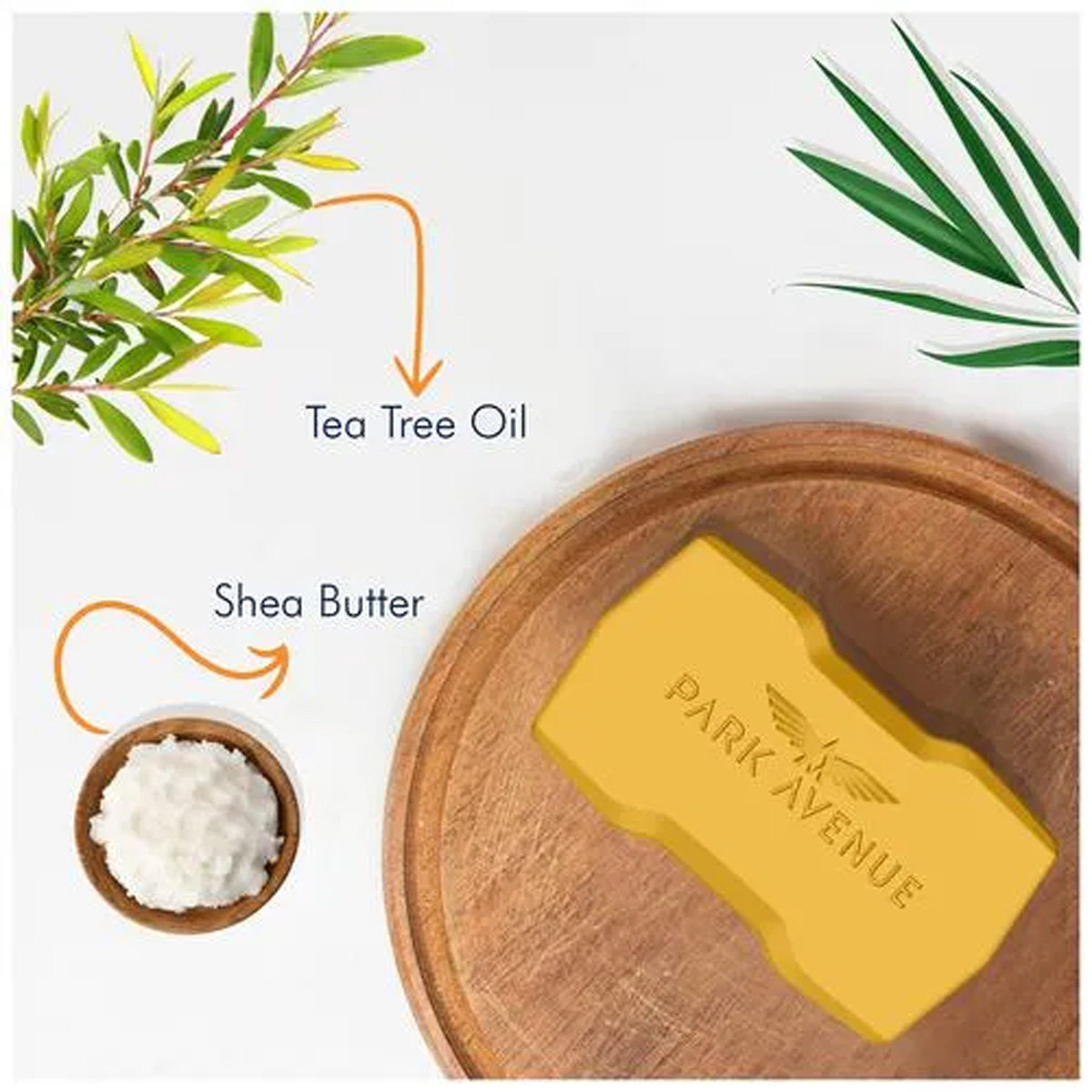 Park Avenue Good Morning Soap 125 gm | Tea Tree Oil And Shea Butter | Revitalising & Refreshing | For Men, Pack of 1 Park Avenue Good Morning Soap 125 gm | Tea Tree Oil And Shea Butter | Revitalising & Refreshing | For Men, Pack of 1