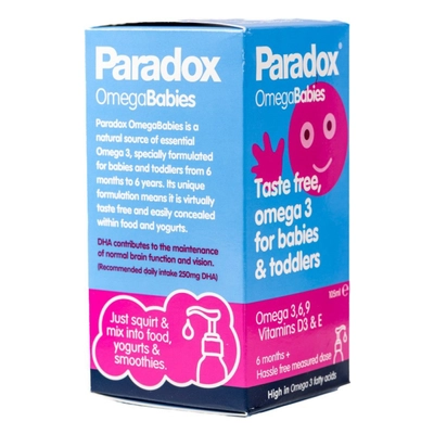 Paradox OmegaBabies Syrup 105 ml, Pack of 1