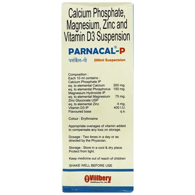 Parnacal-P Suspension 200 ml, Pack of 1 SUSPENSION