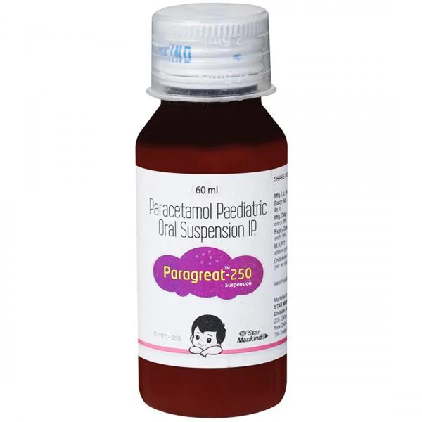 Paragreat-250 mg Suspension 60 ml