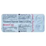 Parawel 325mg DT Tablet 10's, Pack of 10 TABLETS