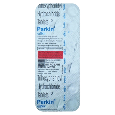 Parkin 2 mg Tablet 15's, Pack of 15 TabletS