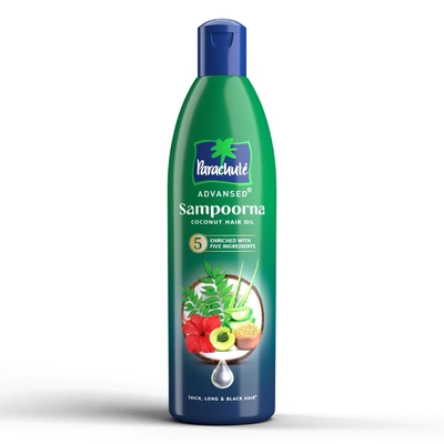 Parachute Advansed Sampoorna Coconut Hair Oil, 280 ml, Pack of 1