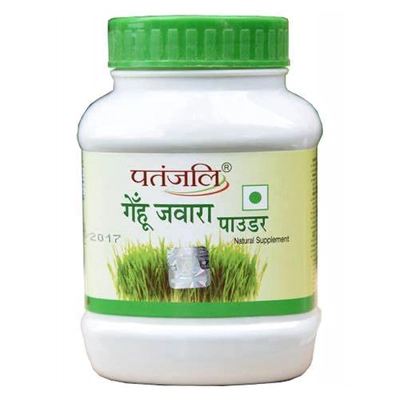 Patanjali Wheat Grass Powder, 100 gm, Pack of 1