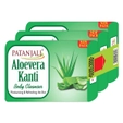 Patanjali Aloe Vera Kanti Body Cleanser, 450 gm (3x150 gm)