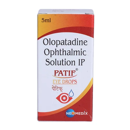 Patif 0.2% Eye Drop 5 ml