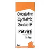 Patvira Eye Drop 3 ml, Pack of 1 Eye Drops