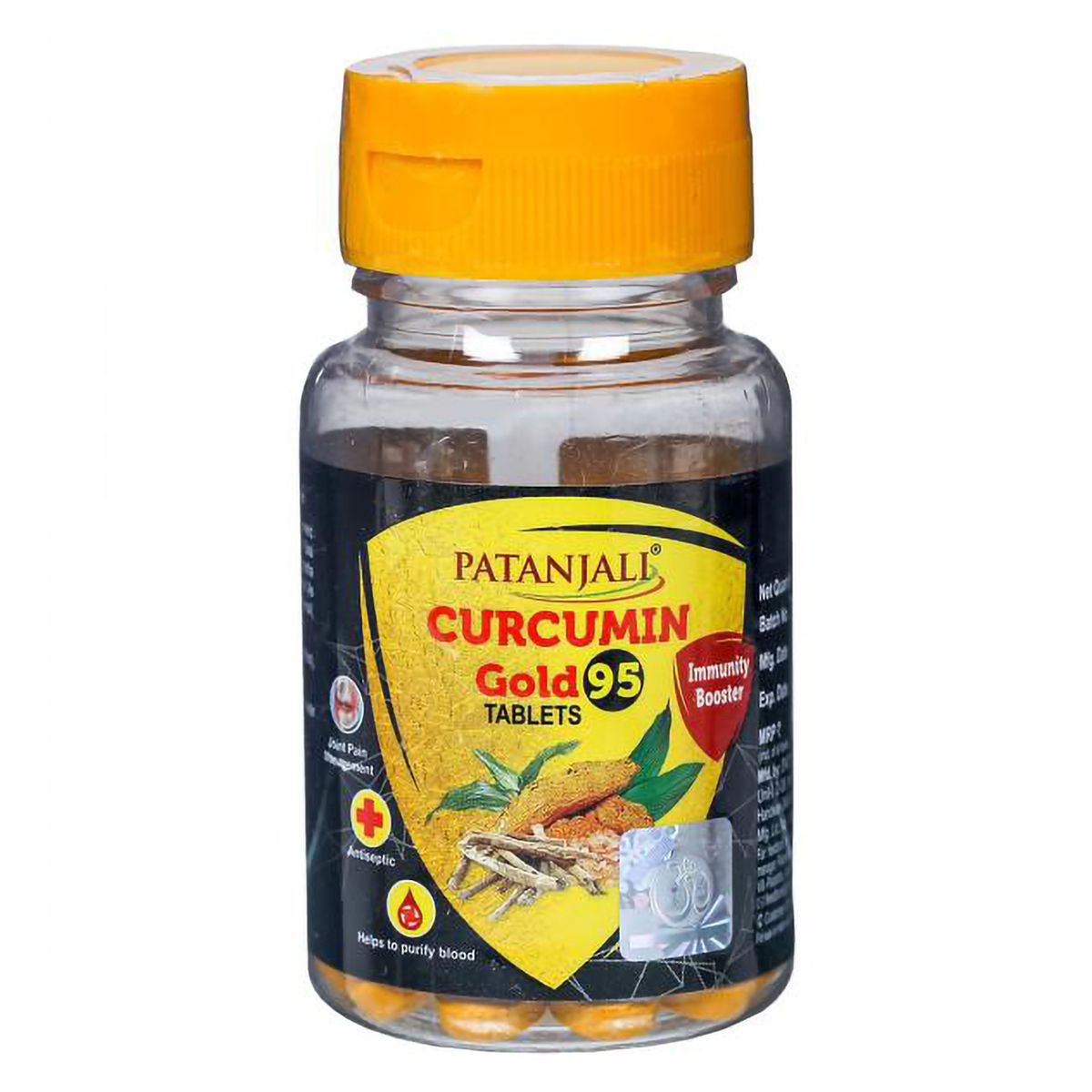 Buy Patanjali Curcumin Gold 95, 60 Tablets Online