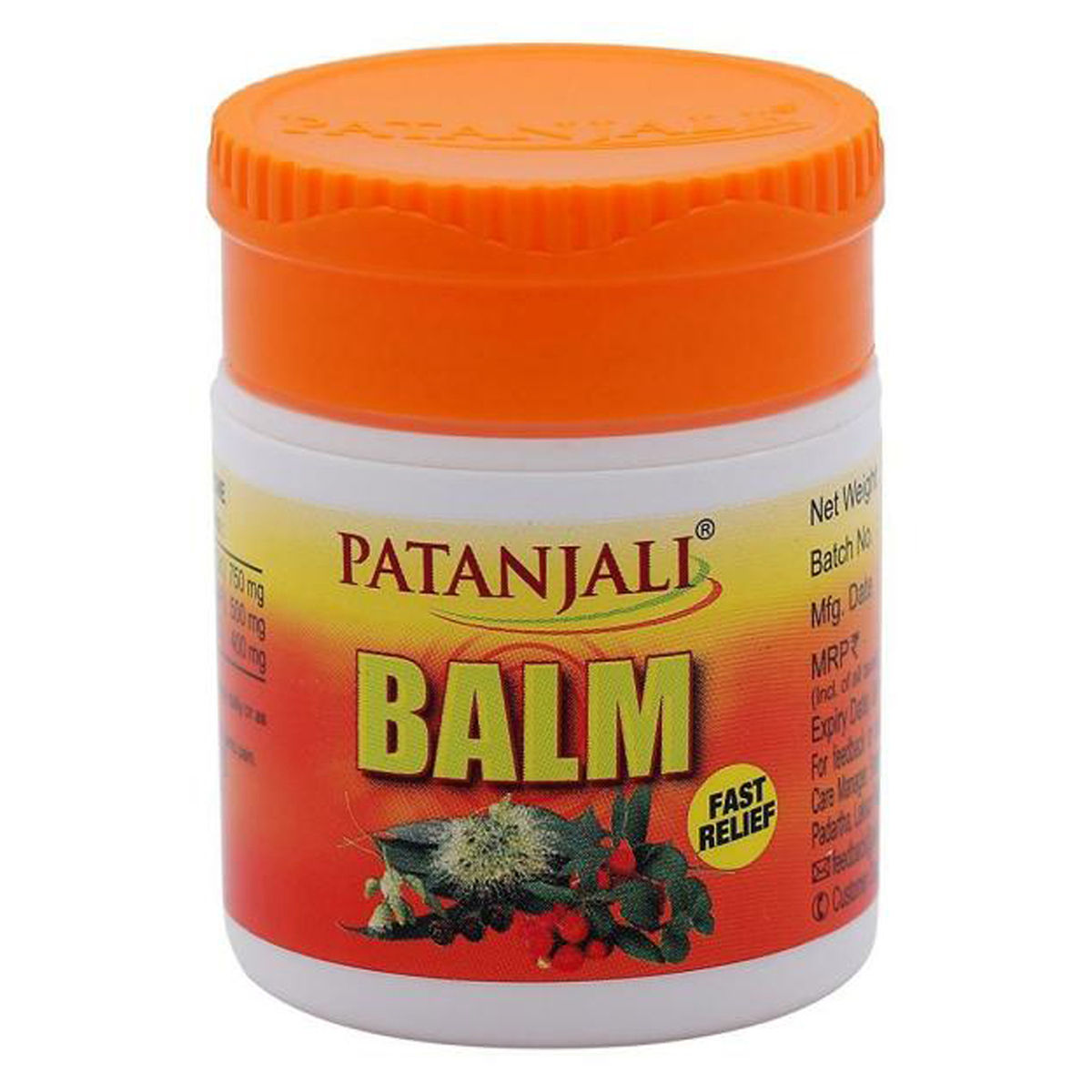 Buy Patanjali Fast Relief Balm, 25 gm Online