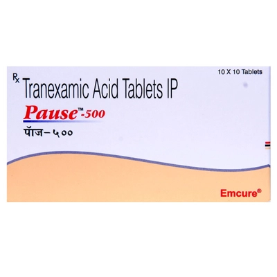 Pause-500 Tablet 10's, Pack of 10 TABLETS