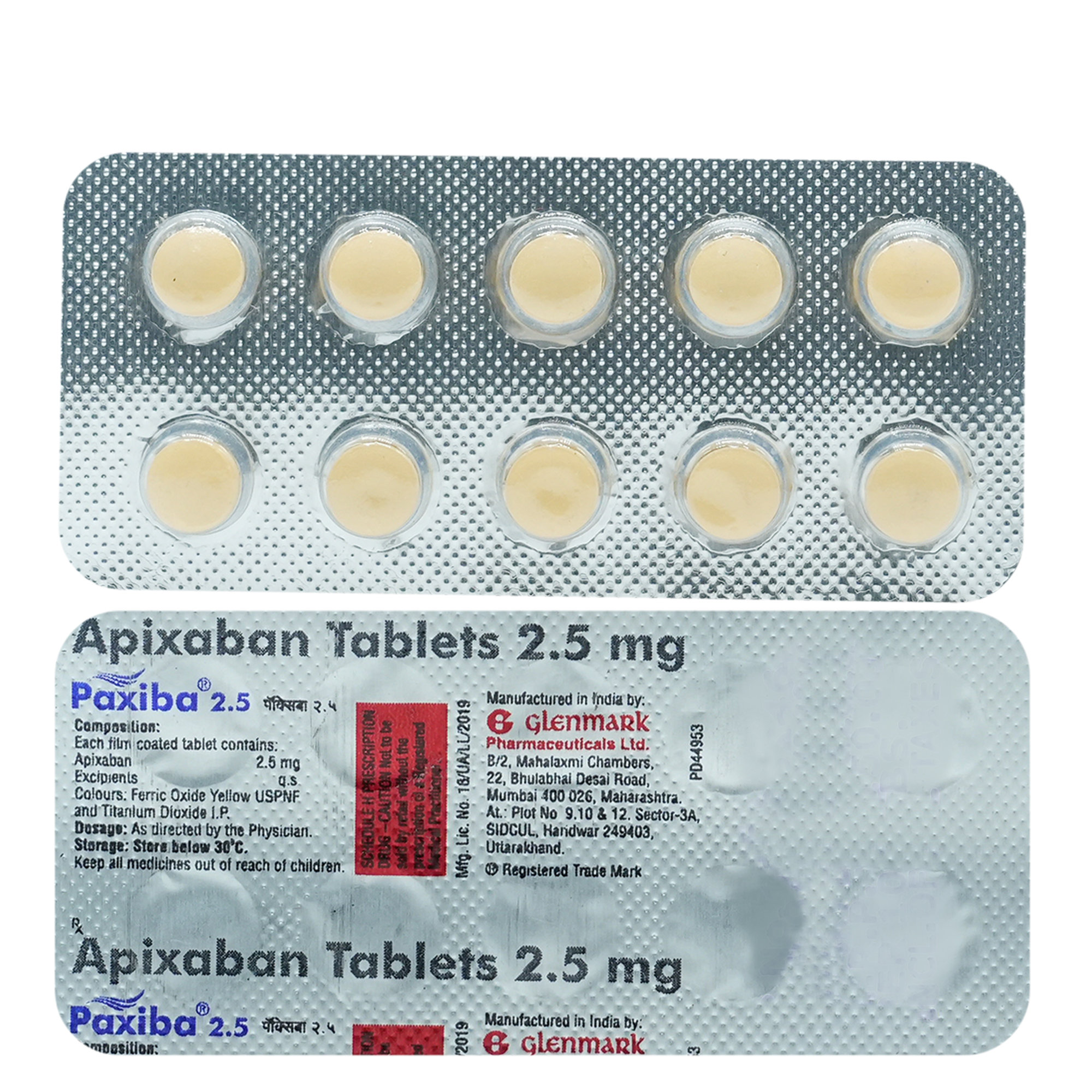 Paxiba 2.5 Tablet 10's, Pack of 10 TabletS Paxiba 2.5 Tablet 10's, Pack of 10 TabletS