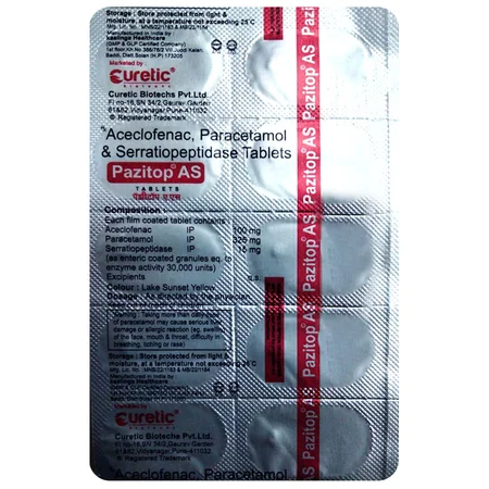 Pazitop AS Tablet 10's