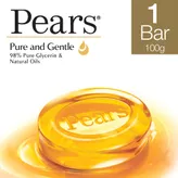 Pears Pure &amp; Gentle Soap, 100 gm, Pack of 1