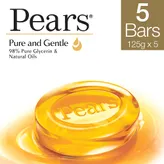 Pears Pure &amp; Gentle Soap, 625 gm (125 gm x 5), Pack of 1