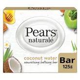 Pears Naturale Coconut Water Nourishing Bathing Bar, 125 gm, Pack of 1