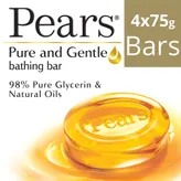 Pears Pure &amp; Gentle Soap, 4x75 gm, Pack of 1