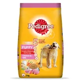 Pedigree Puppy Dog Food With Chicken &amp; Milk, 3 kg, Pack of 1