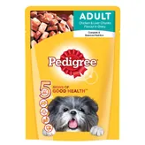 Pedigree Chicken &amp; Liver Chunks Adult Dog Food, 80 gm, Pack of 1