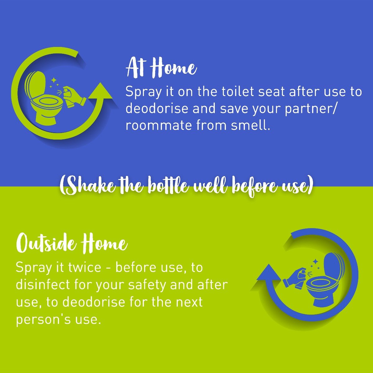 Sirona Pee Buddy Deodoriser & Disinfectant Toilet Spray, 100 ml, Pack of 1 Sirona Pee Buddy Deodoriser & Disinfectant Toilet Spray, 100 ml, Pack of 1