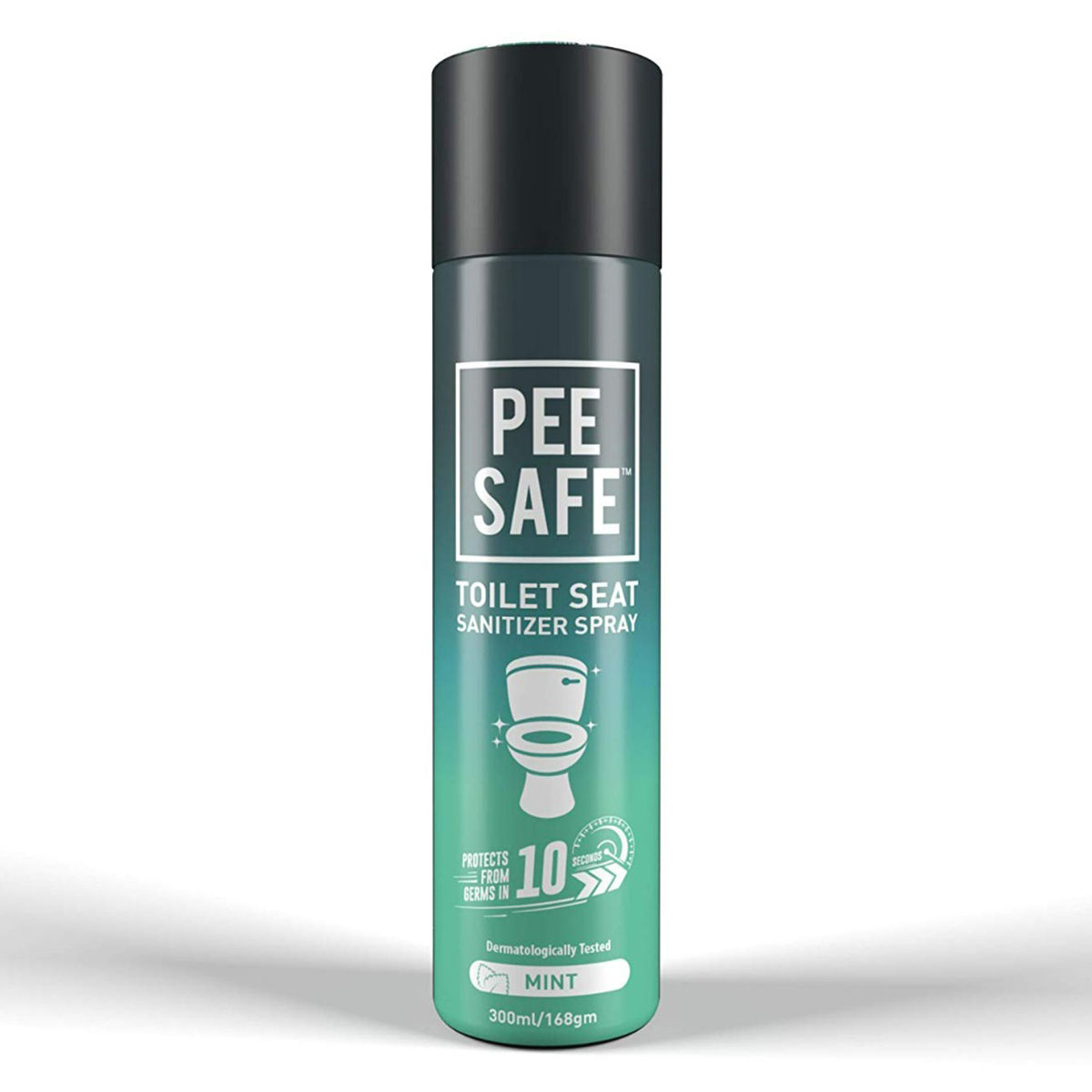 Pee Safe Toilet Seat Santizer Mint Spray, 300 ml, Pack of 1 