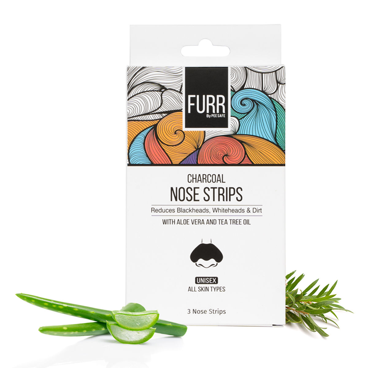 FURR by Pee Safe Charcoal Nose Strips