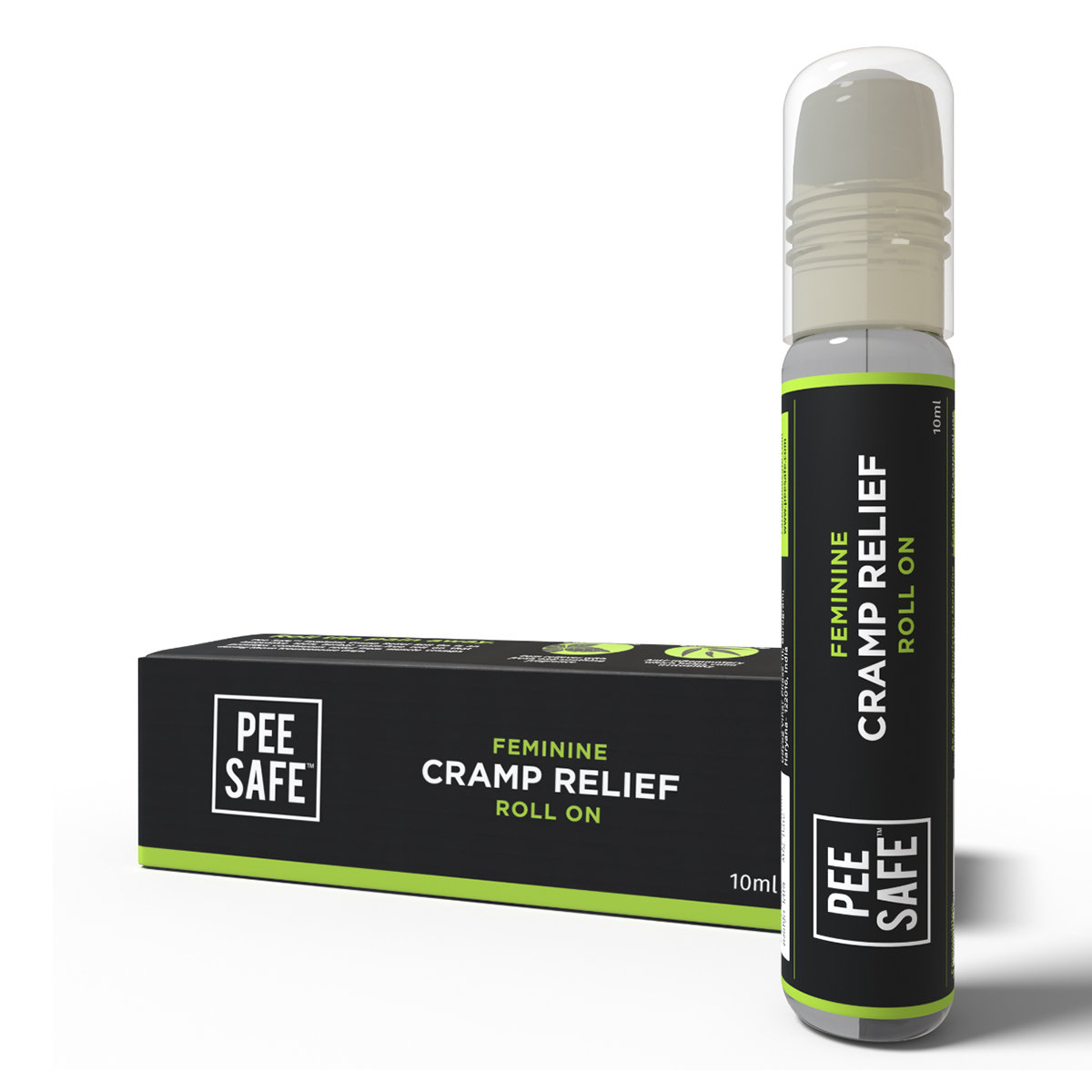 Pee Safe Feminine Cramp Relief Roll On, 10 ml, Pack of 1 Pee Safe Feminine Cramp Relief Roll On, 10 ml, Pack of 1