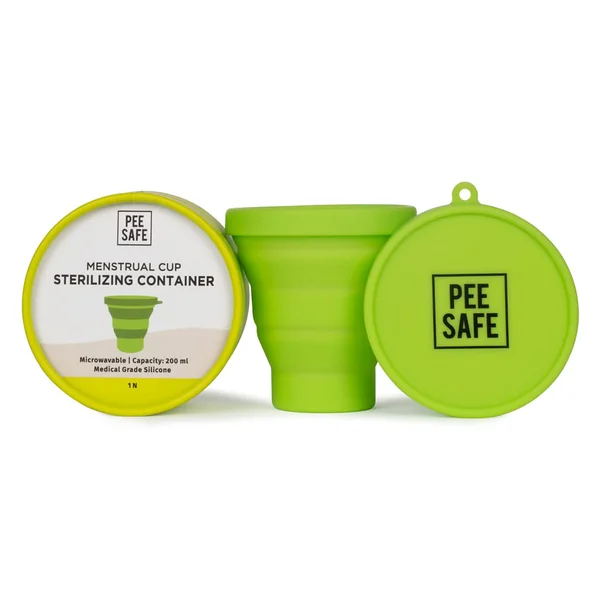Pee Safe Menstrual Cup Sterilizing Container, 1 Count