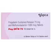 Peg SR M 75 Tablet 10's, Pack of 10 TABLETS
